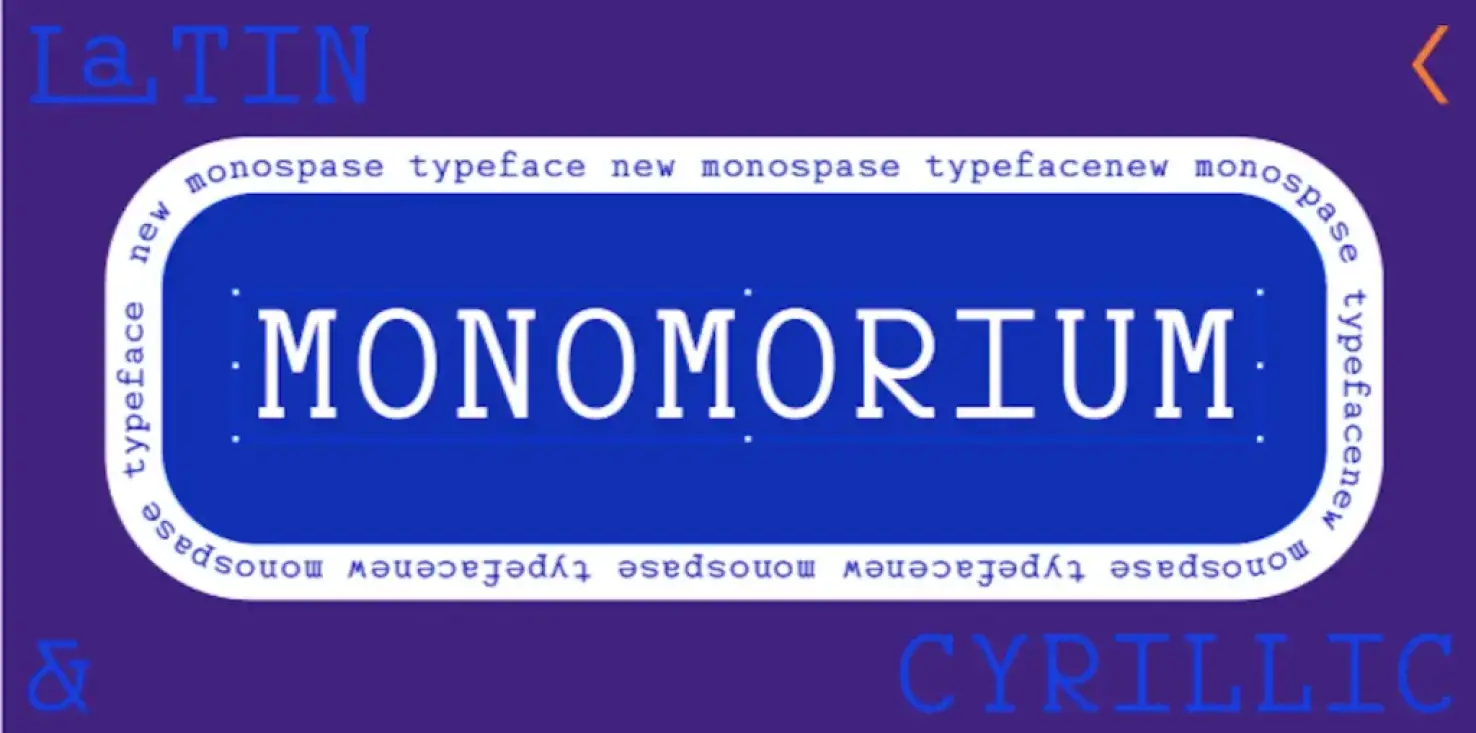 Monomorium - Best fonts April 2022